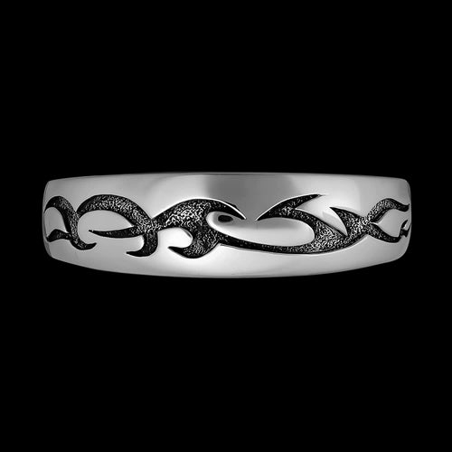 925 Sterling Silver Cuff Bracelet, Tribal Tattoo Bracelet, Native American Handmade Jewelry, Navajo Cuff Bracelet, Flame Bracelet