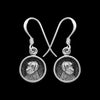 925 Sterling Silver Dog Earrings, Man's Best Friend Earrings, Puppy Earrings