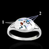 Fluting Kokopelli Ring